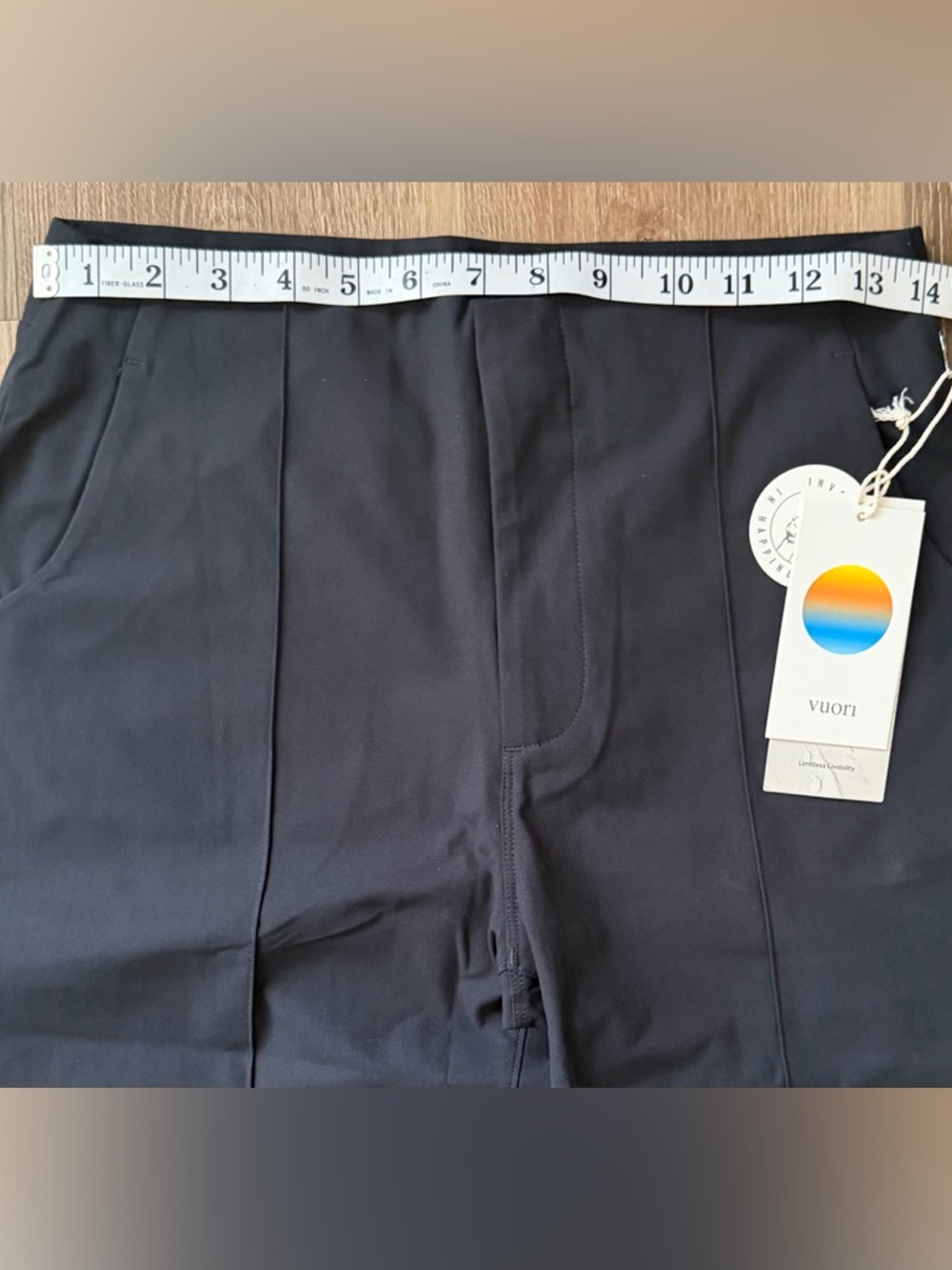 VUORI Meta Wide Leg Pant Women's Size Small Black VW4035 NWT - Picture 6 of 7